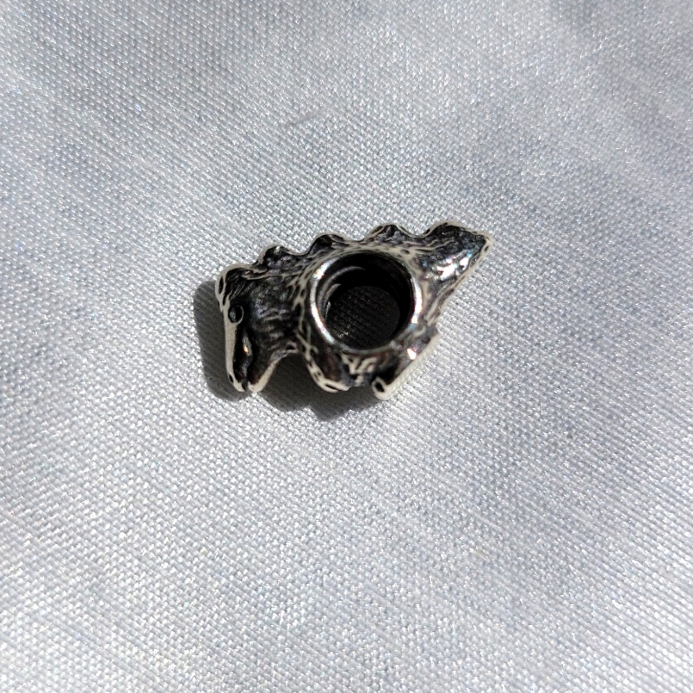 Pandora Retired Dinosaur Charm Sterling Silver - Picture 4 of 5